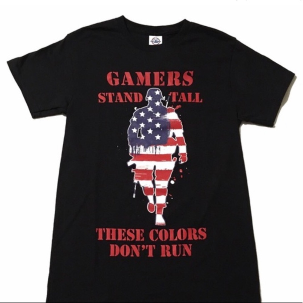 Patriotic Gamer Graphic Tee